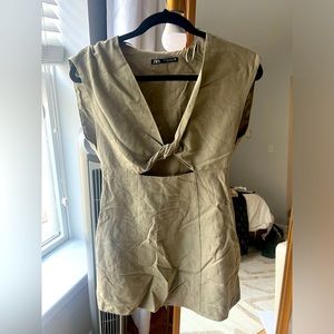 Zara cutout mini dress